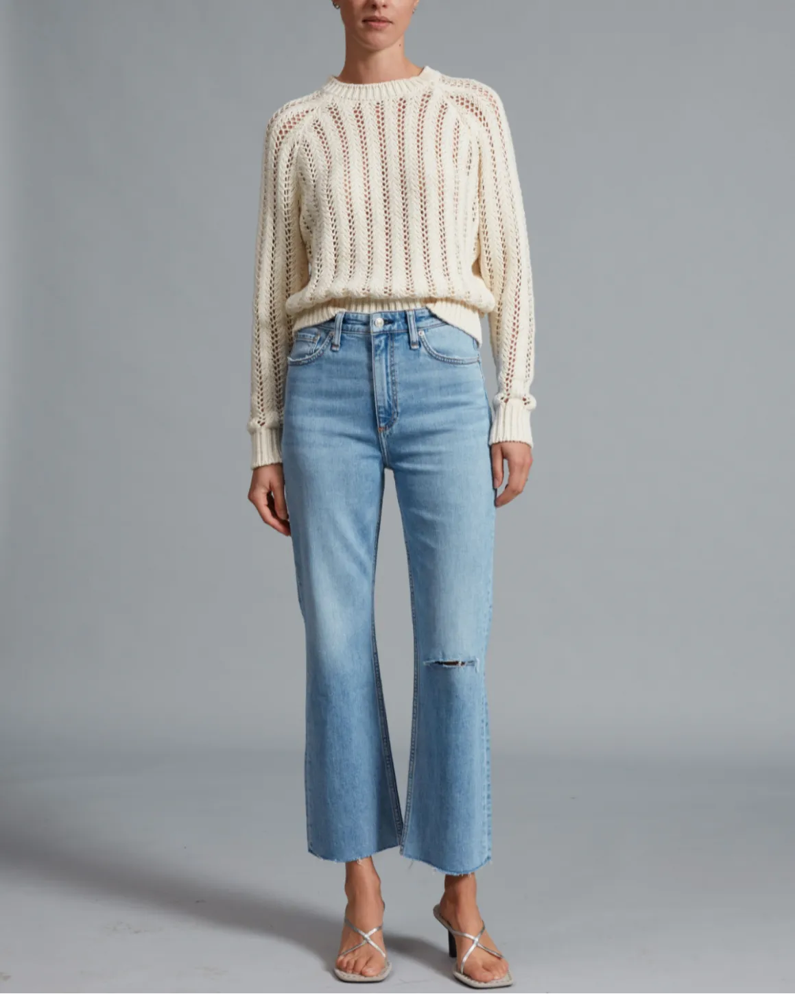 Casey High-Rise Ankle Flare | Lucy