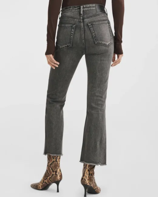 Casey High Rise Ankle Flare | Serwholes