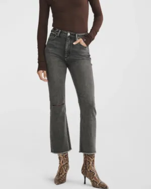 Casey High Rise Ankle Flare | Serwholes