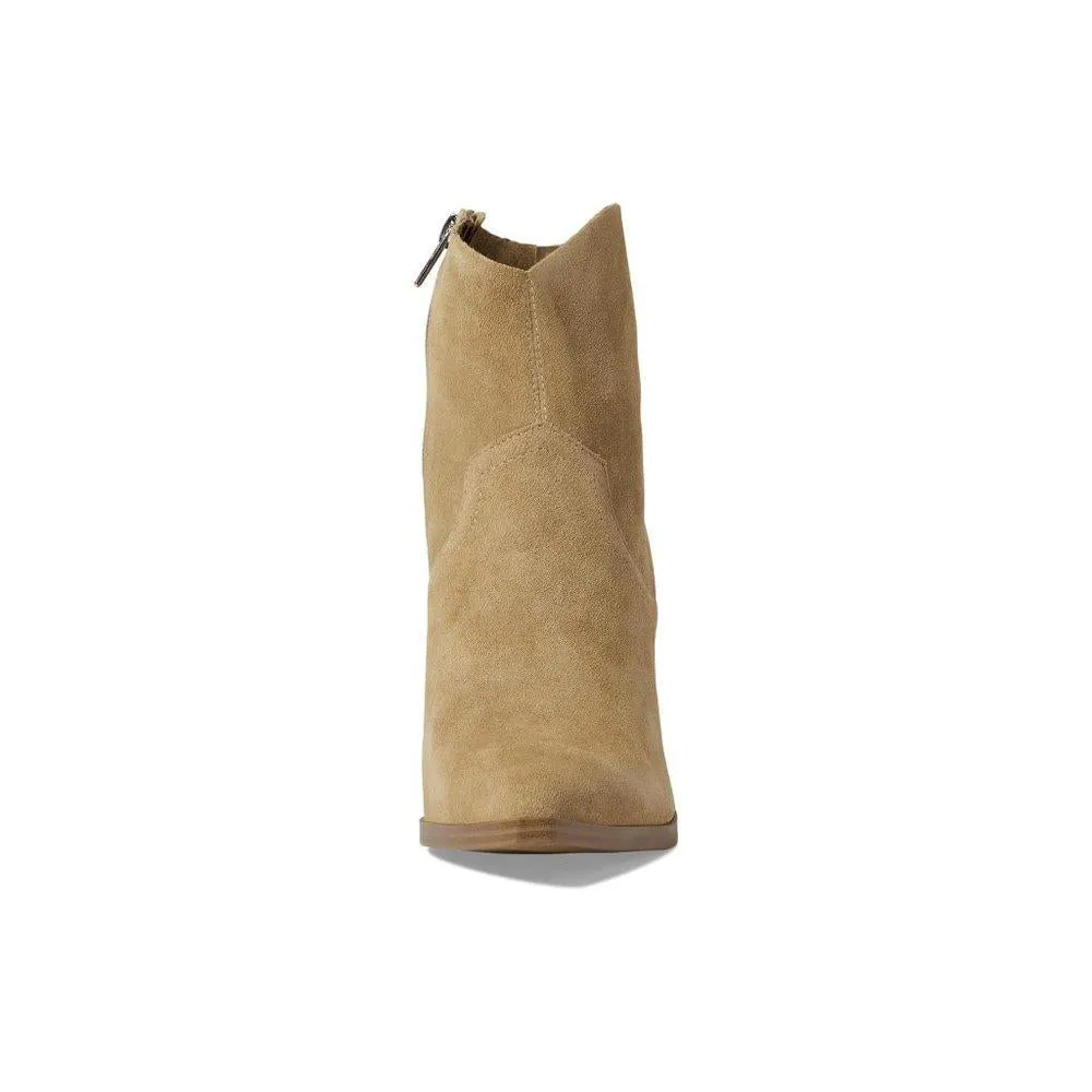 Cate Sand Suede Booties