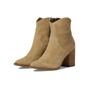 Cate Sand Suede Booties