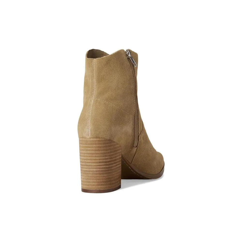 Cate Sand Suede Booties