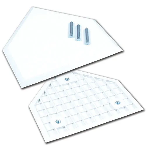 Champro Waffle Bottom Home Plate (with Spikes)