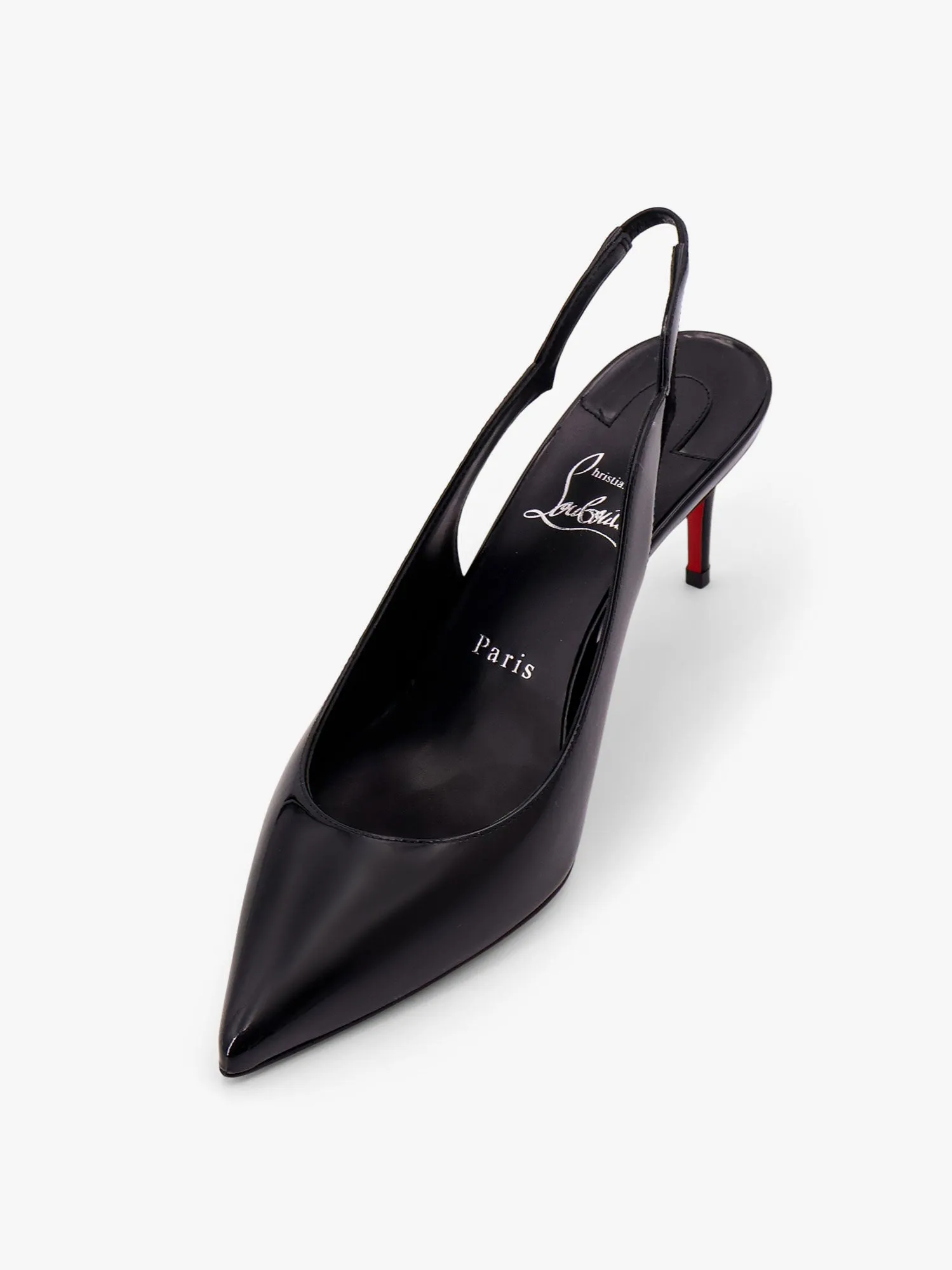Christian Louboutin Hot Chick Patent Leather Slingback