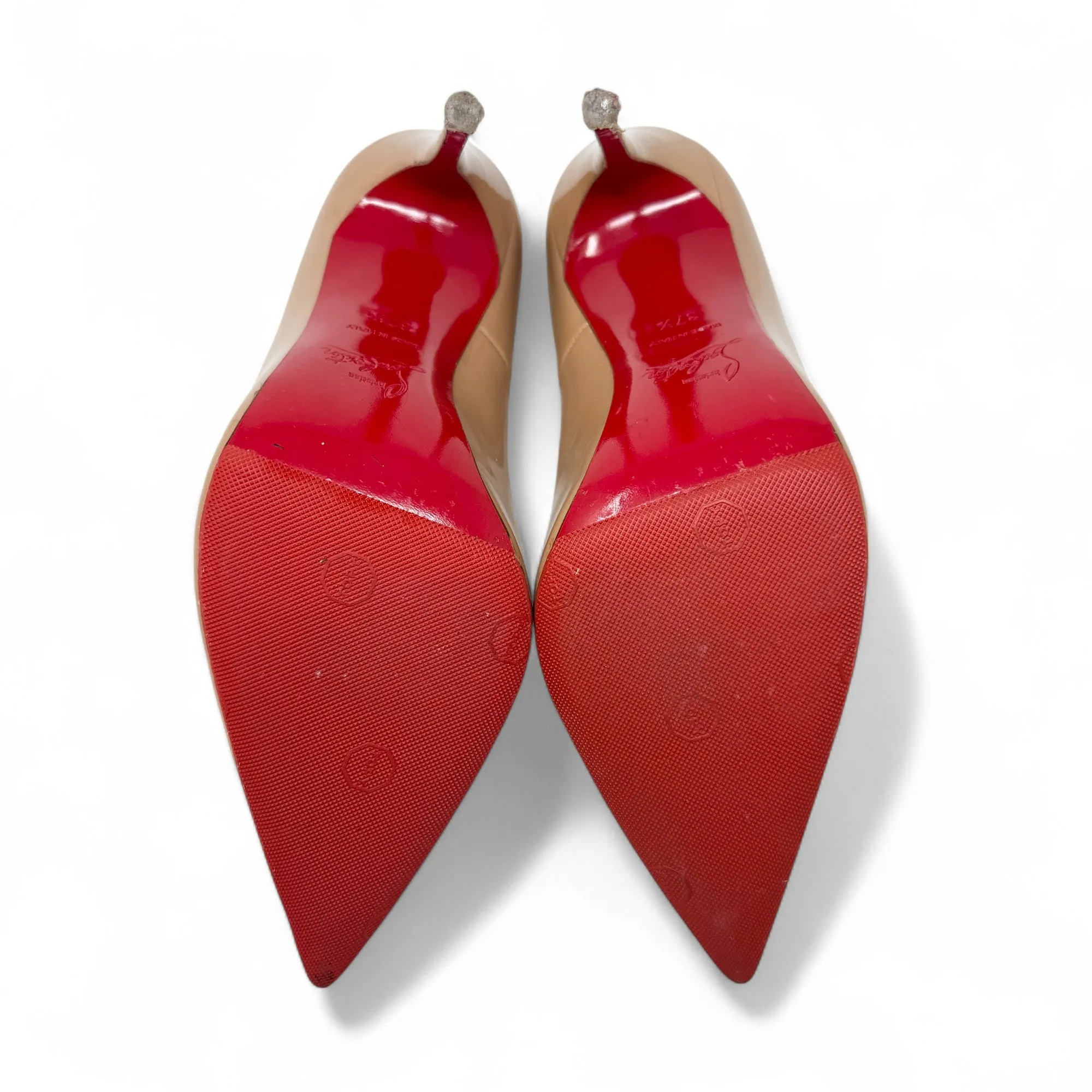 Christian Louboutin Nude So Kate Pumps 37.5