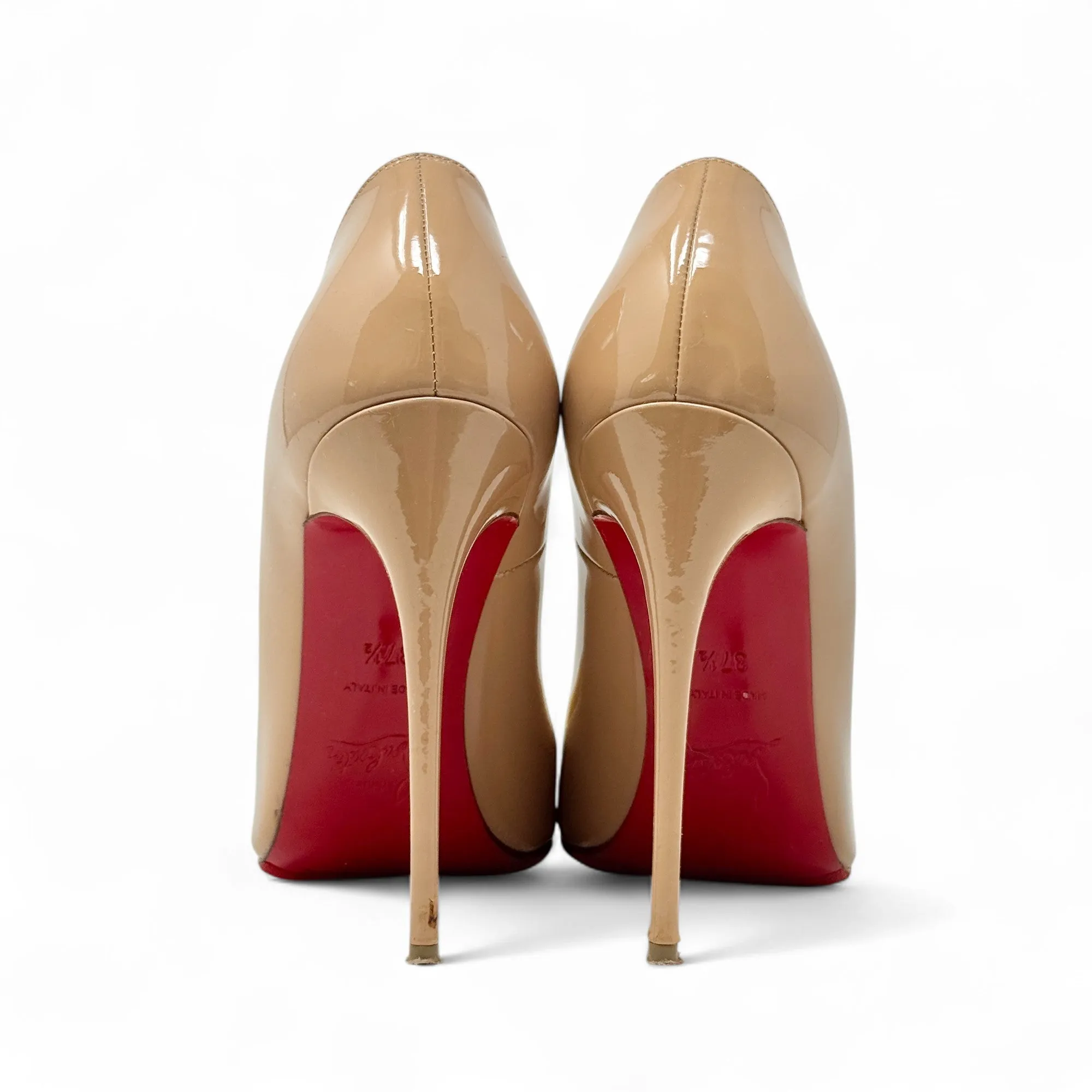 Christian Louboutin Nude So Kate Pumps 37.5