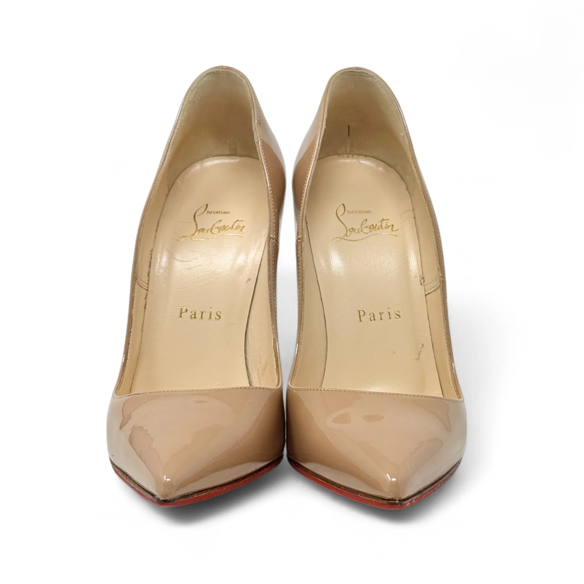 Christian Louboutin Nude So Kate Pumps 37.5