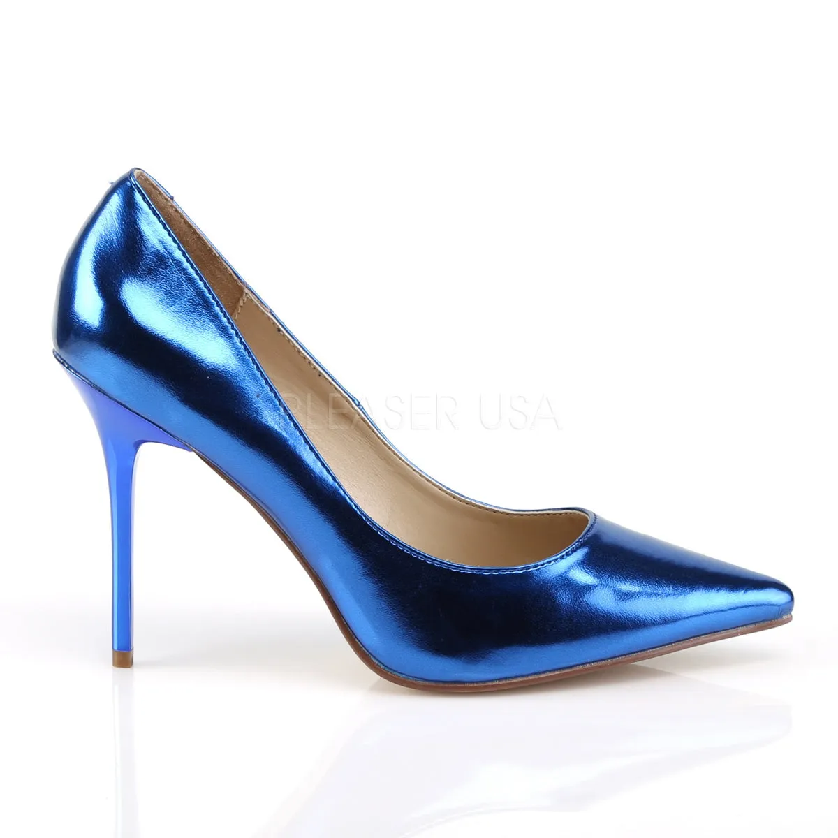 CLASSIQUE-20  Blue Metallic Pu
