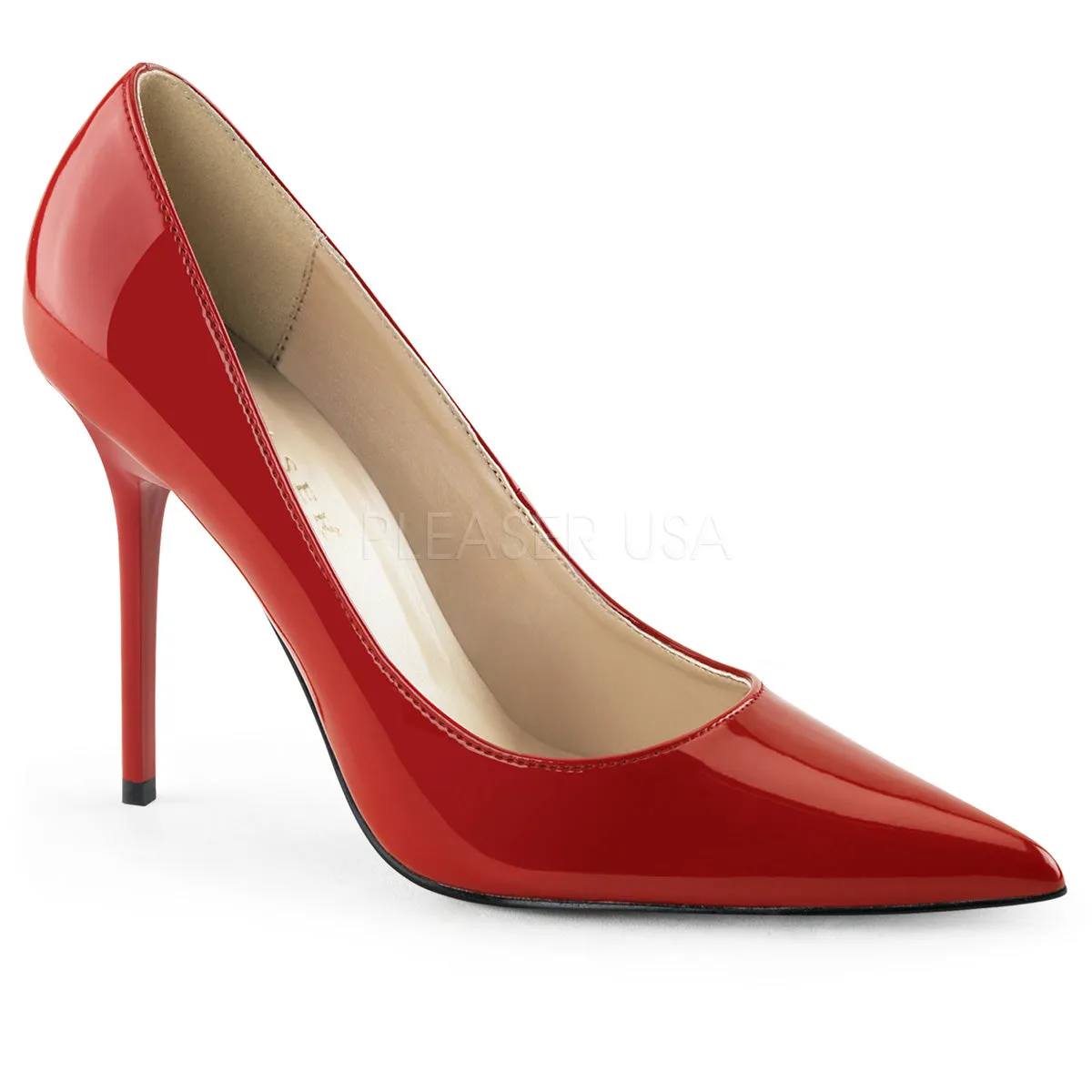CLASSIQUE-20  Red Patent