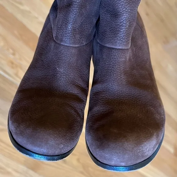 Cole Haan Nike Air Cassidy Brown Nubuck Leather Ankle Booties 7B