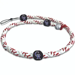 Colorado Rockies Necklace Frozen Rope CO