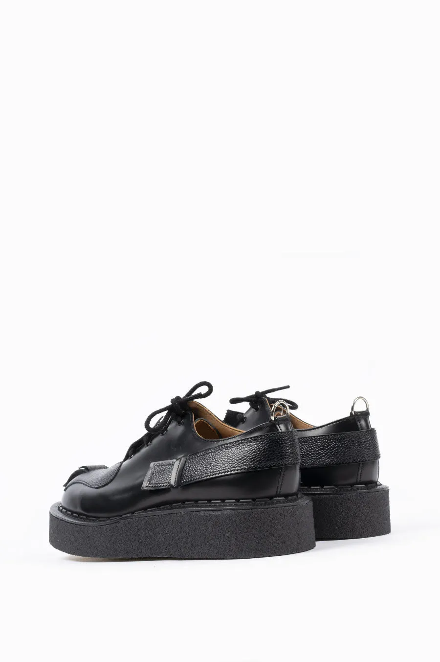 COMME DES GARCONS HOMME PLUS X JOHN MOORE X GEORGE COX CREEPER BLACK