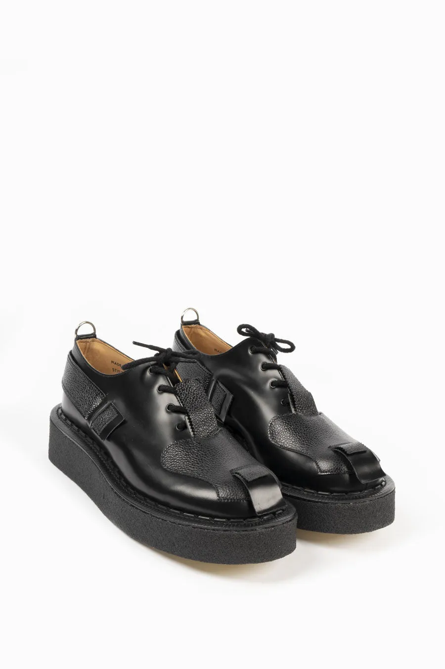COMME DES GARCONS HOMME PLUS X JOHN MOORE X GEORGE COX CREEPER BLACK