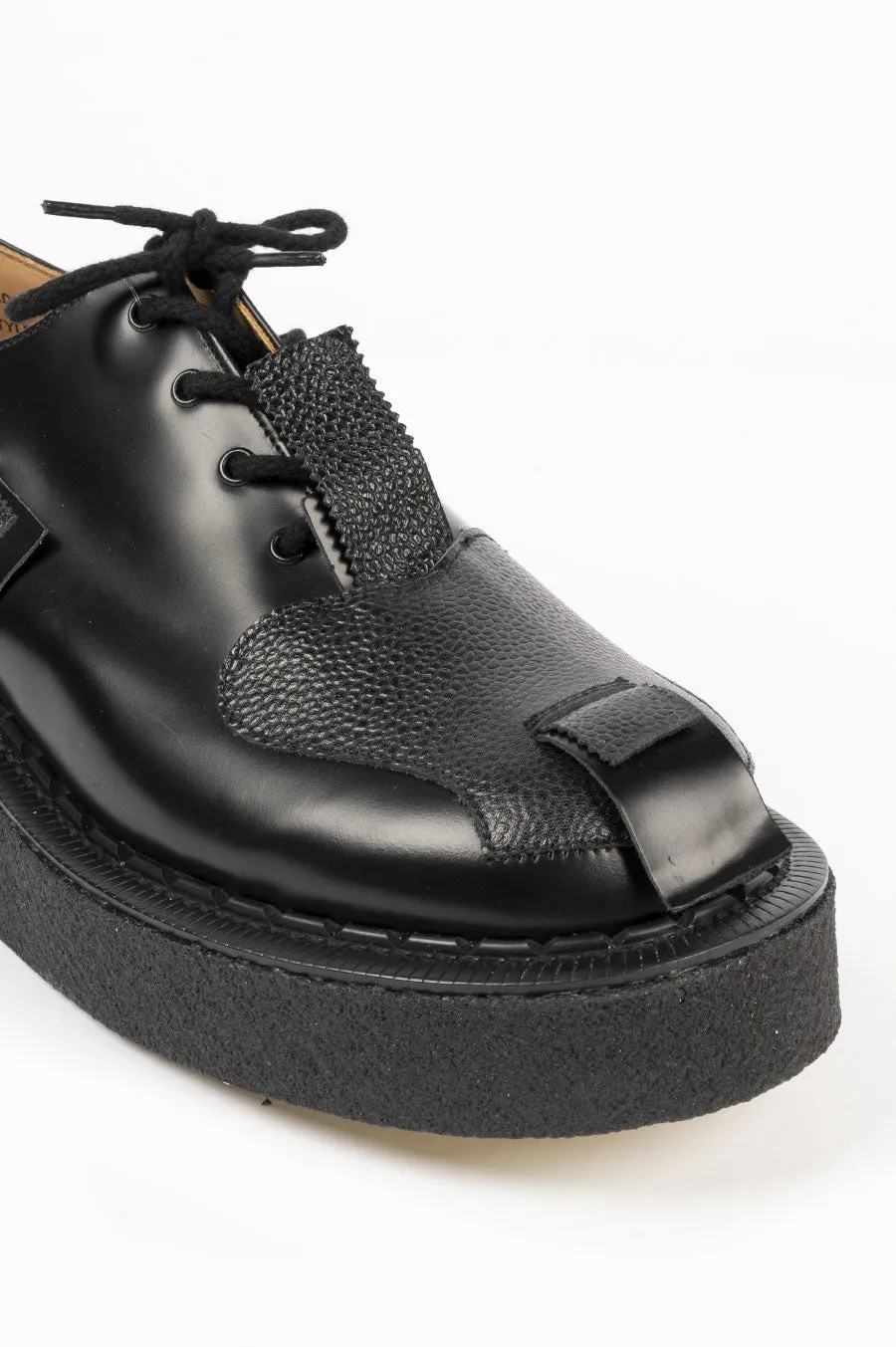 COMME DES GARCONS HOMME PLUS X JOHN MOORE X GEORGE COX CREEPER BLACK