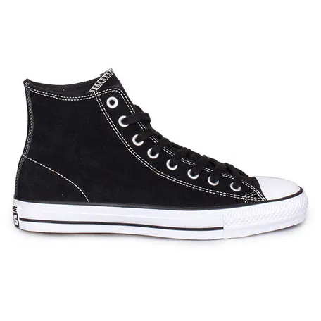 Cons CTAS Pro Hi (Black/Black/White Suede)
