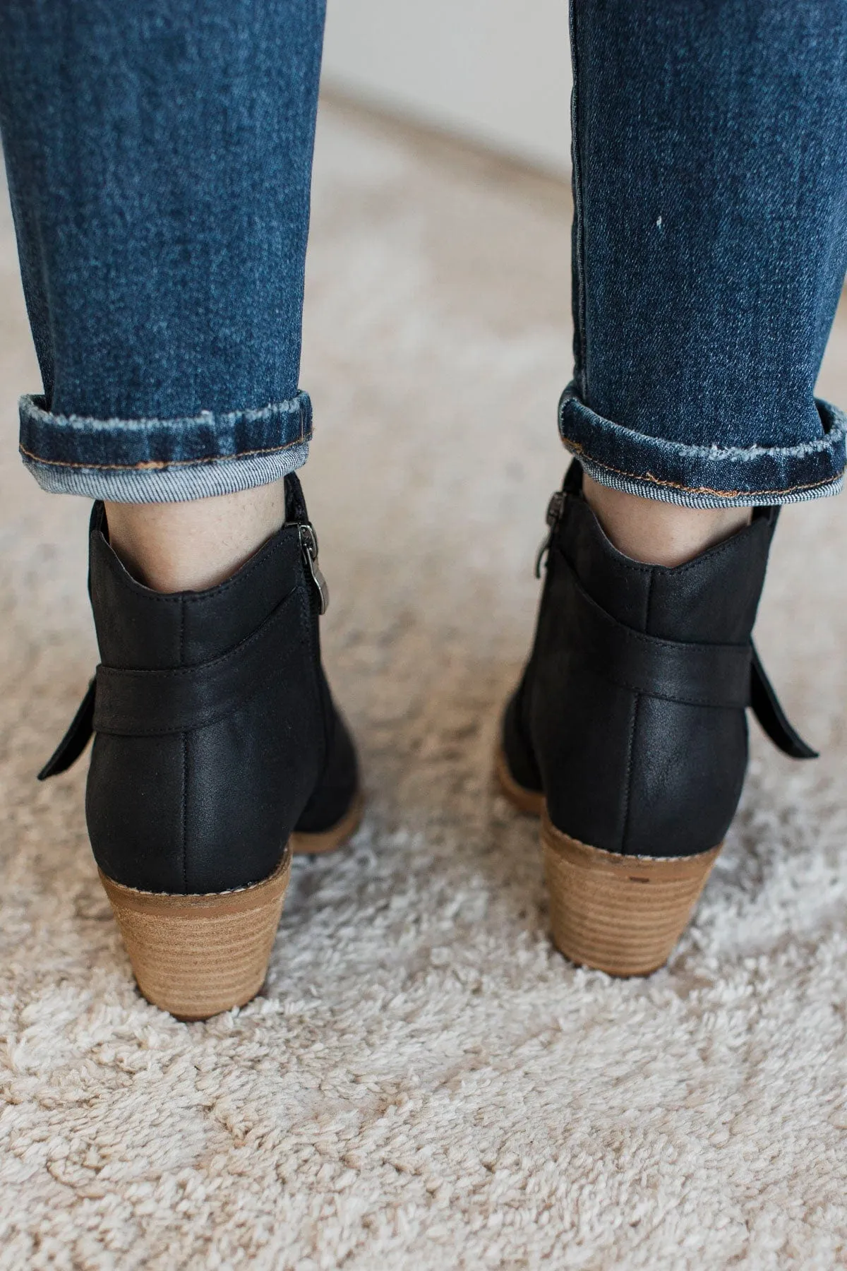Corky's Fed Up Booties- Black