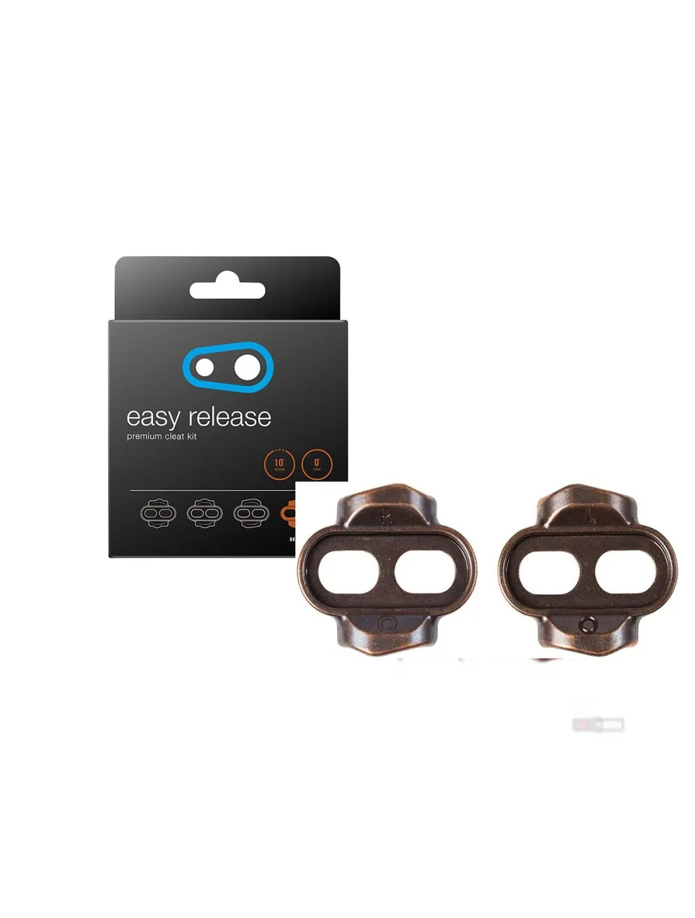 CRANK BROTHERS PEDAL ACCESOR CLEATS EASY RELEASE 6DEG