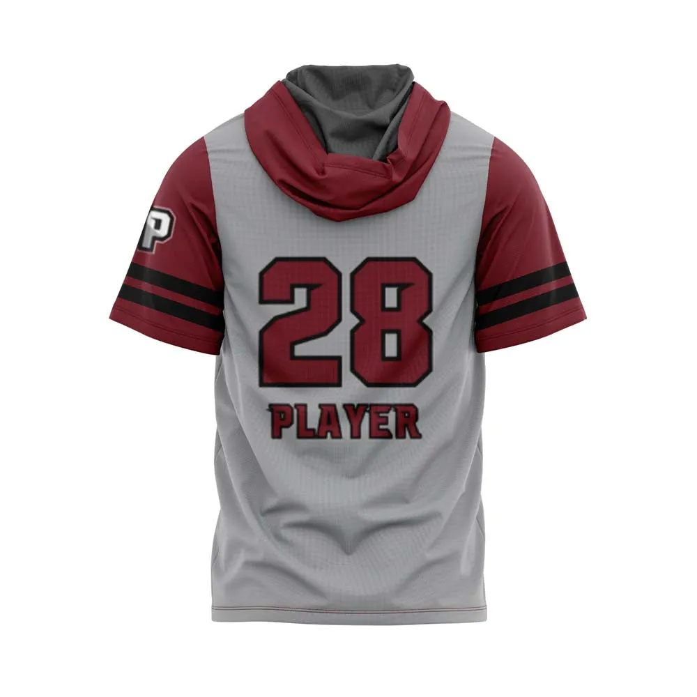 CRIMSON PRIDE Sublimated Short Sleeve Lightweight T-Shirt Hoodie