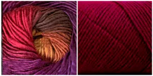 DARK FUCHSIA    ORCHID - Embossed Natura Hat KIT