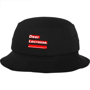 Dear Lacrosse cotton twill bucket hat