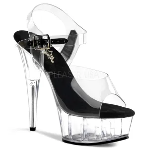 DELIGHT-608  Clear-Black/Clear