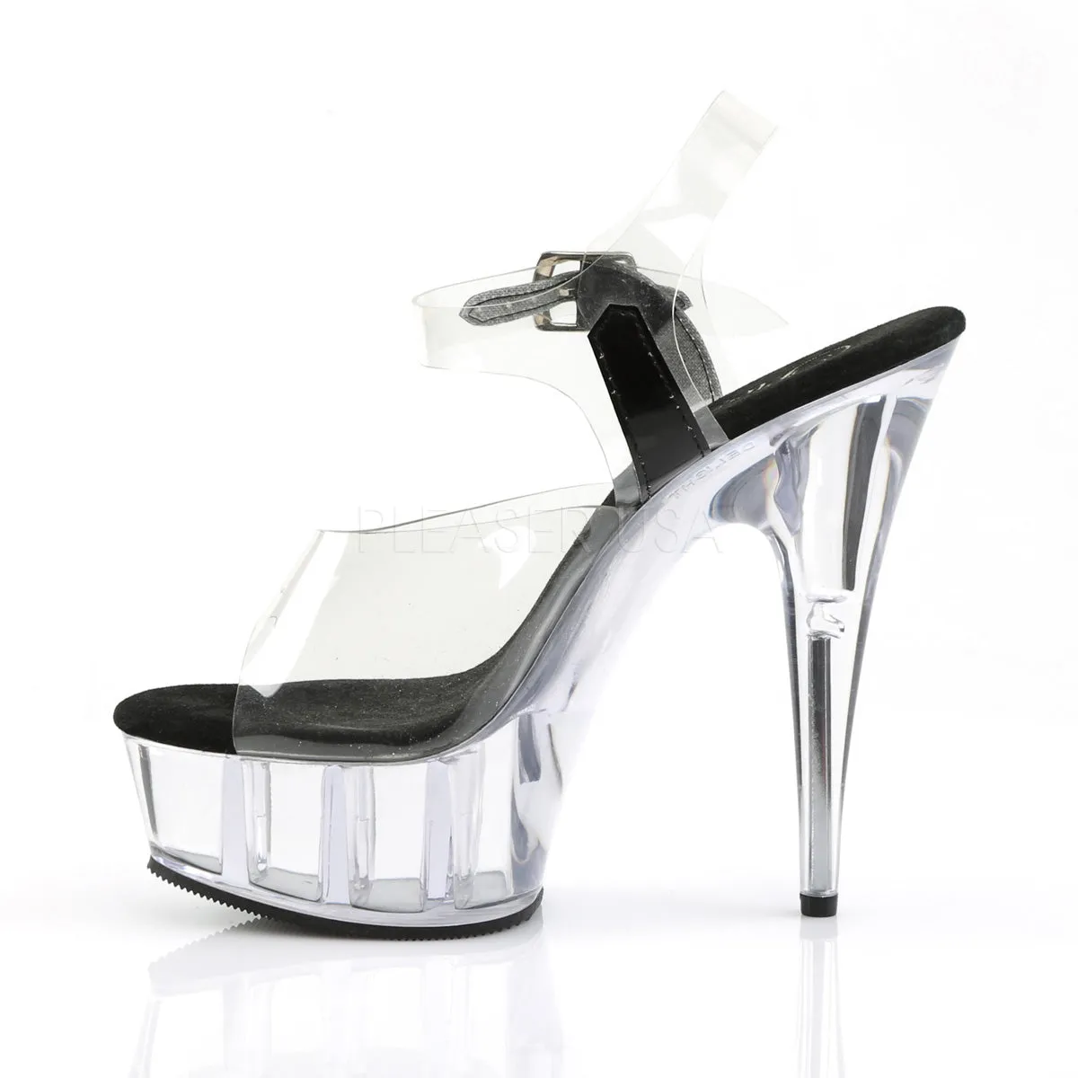 DELIGHT-608  Clear-Black/Clear