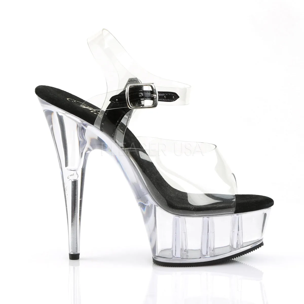 DELIGHT-608  Clear-Black/Clear