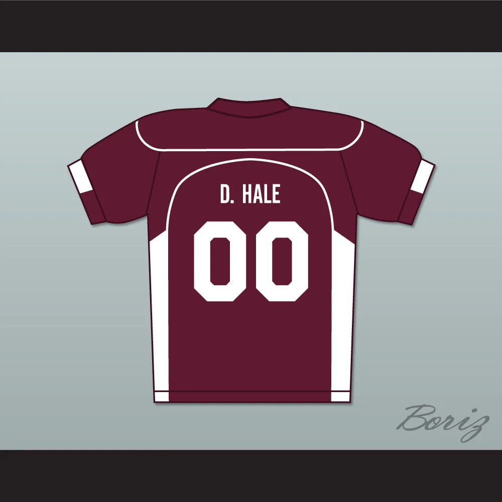 Derek Hale 00 Beacon Hills Cyclones Lacrosse Jersey Teen Wolf Maroon