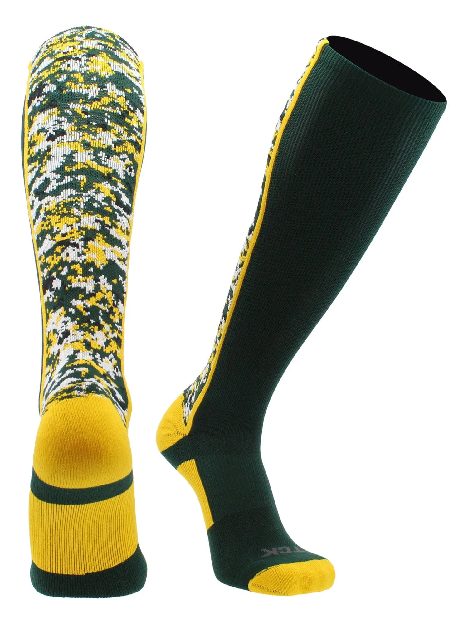Digital Camo Over The Calf Socks