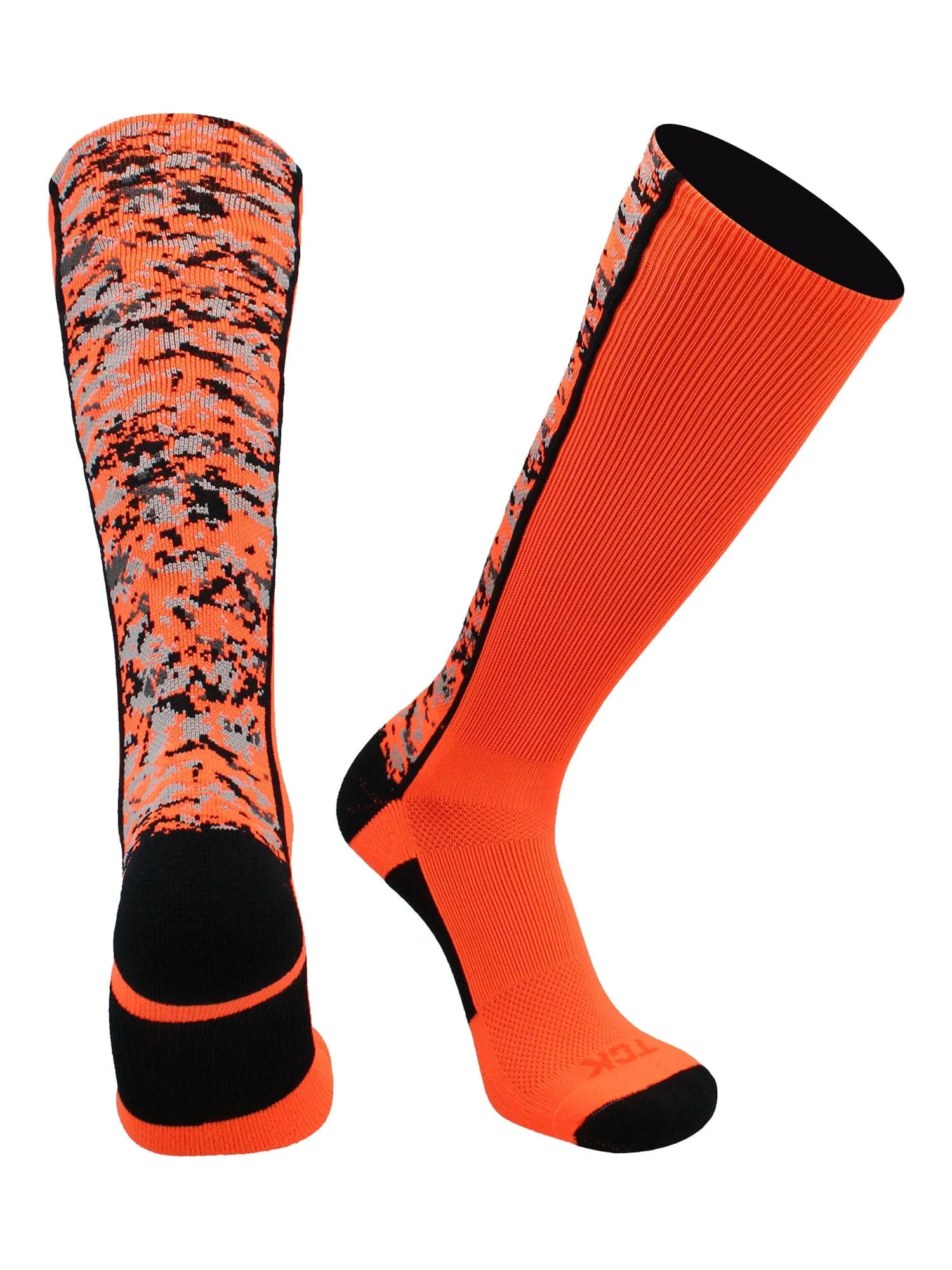 Digital Camo Over The Calf Socks
