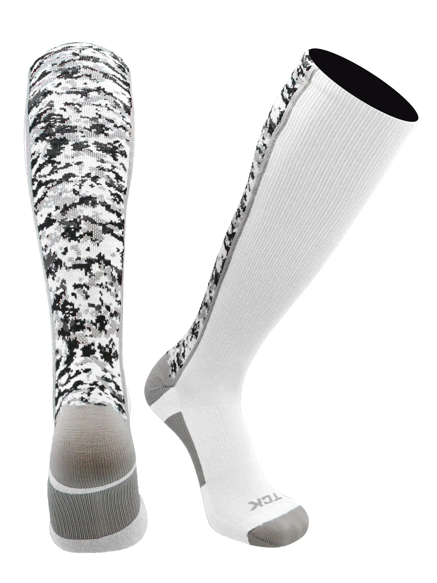 Digital Camo Over The Calf Socks