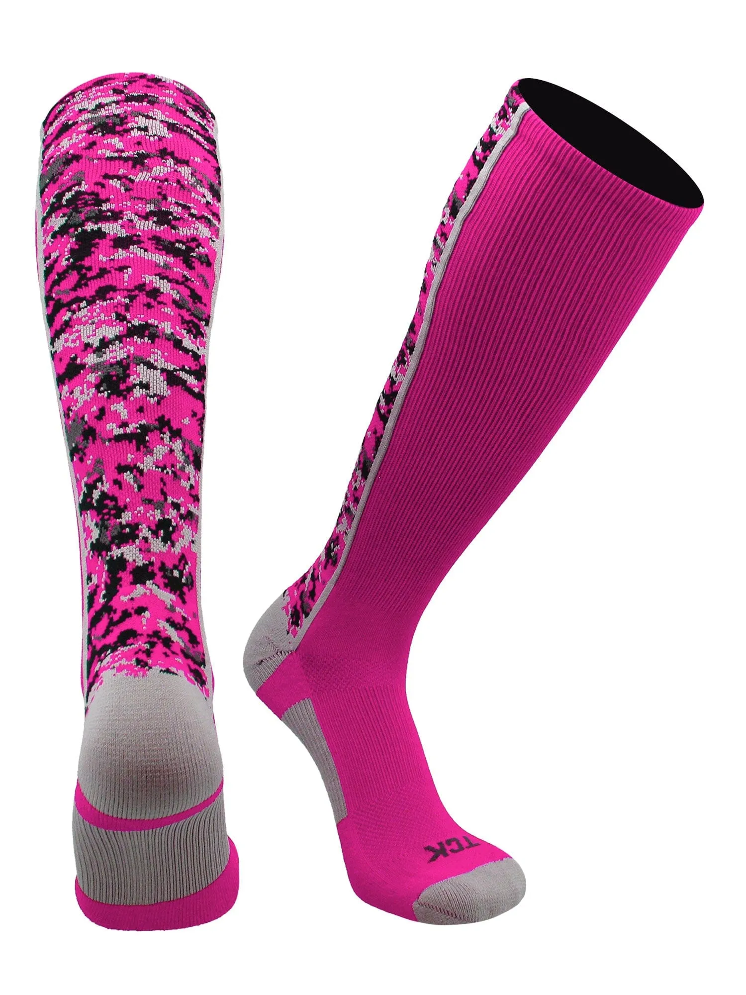 Digital Camo Over The Calf Socks