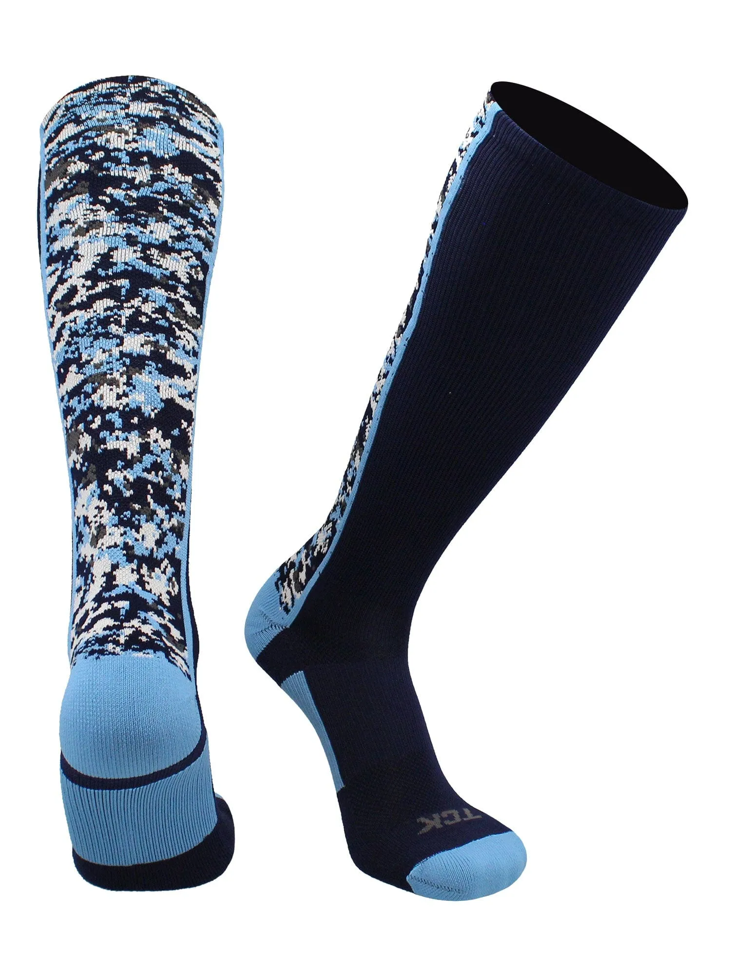 Digital Camo Over The Calf Socks