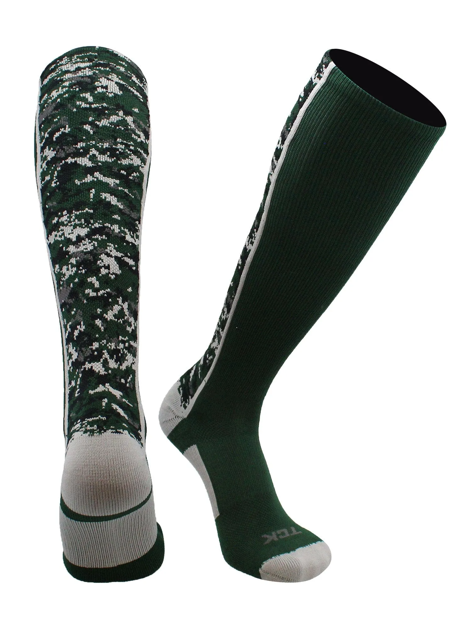 Digital Camo Over The Calf Socks