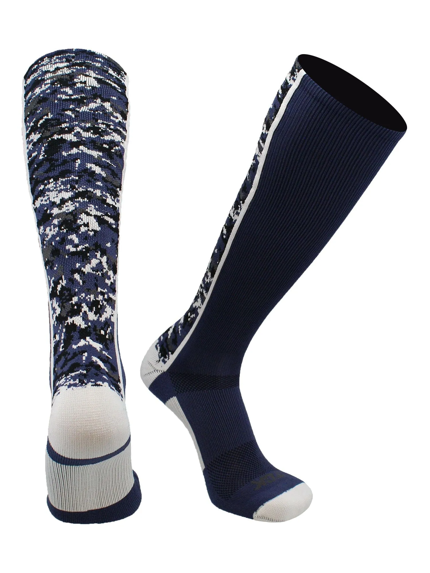 Digital Camo Over The Calf Socks