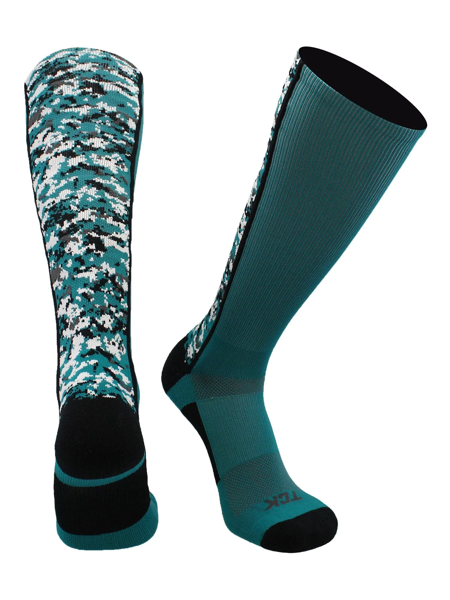 Digital Camo Over The Calf Socks