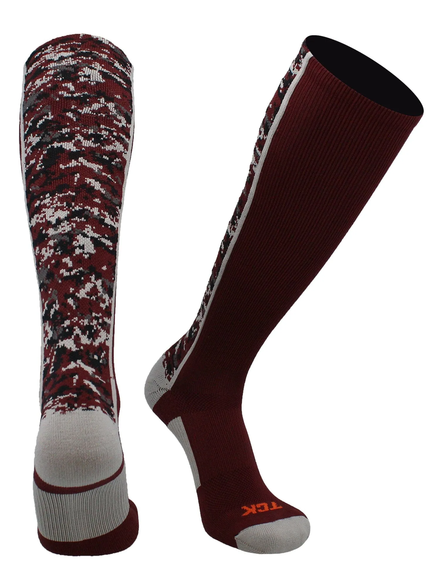 Digital Camo Over The Calf Socks