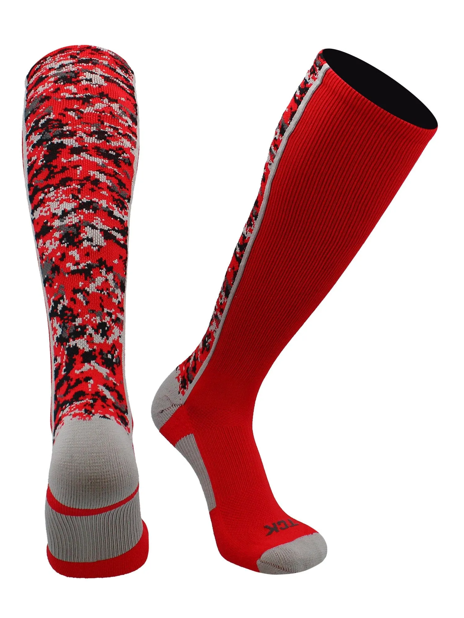 Digital Camo Over The Calf Socks