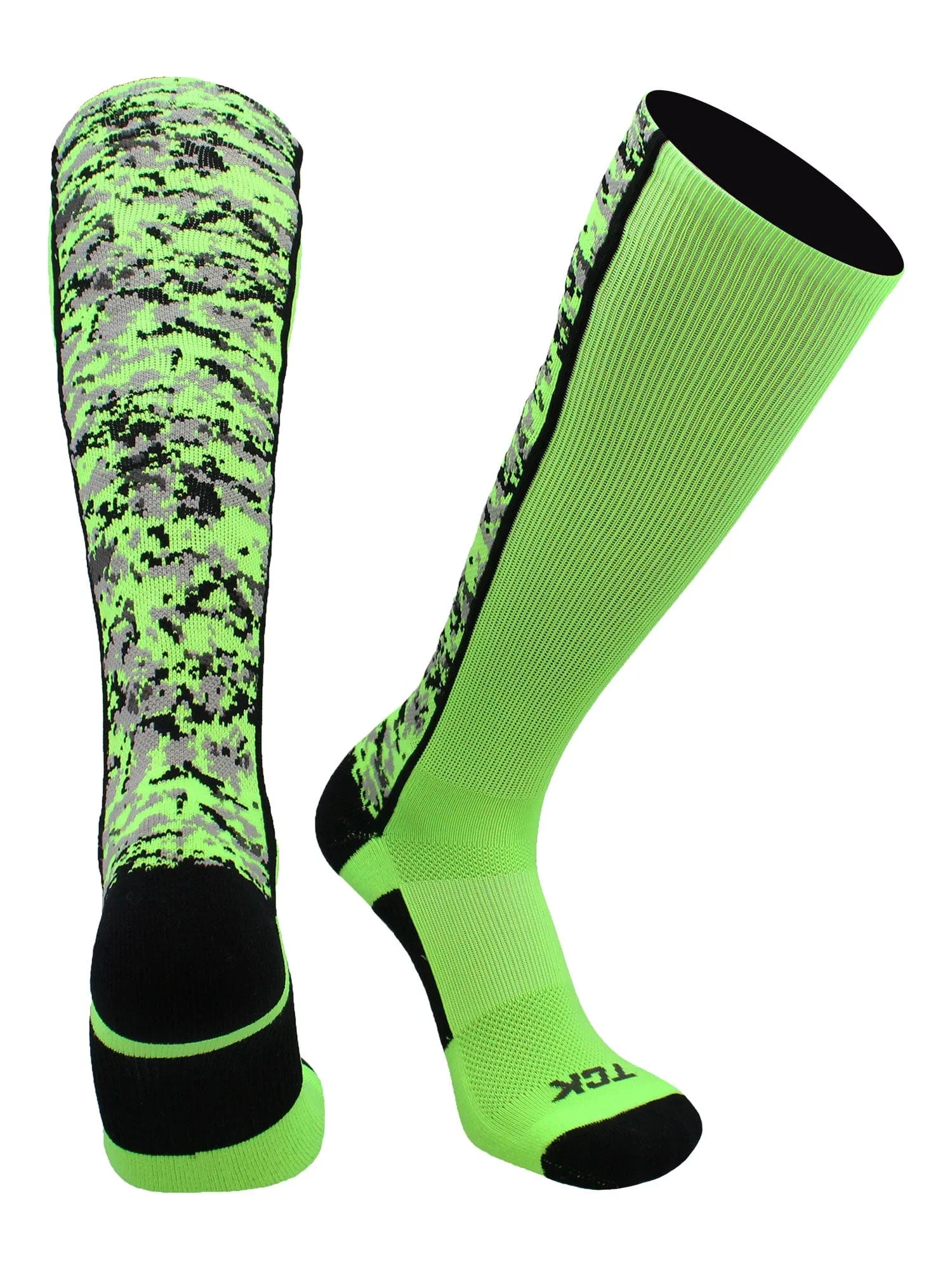 Digital Camo Over The Calf Socks