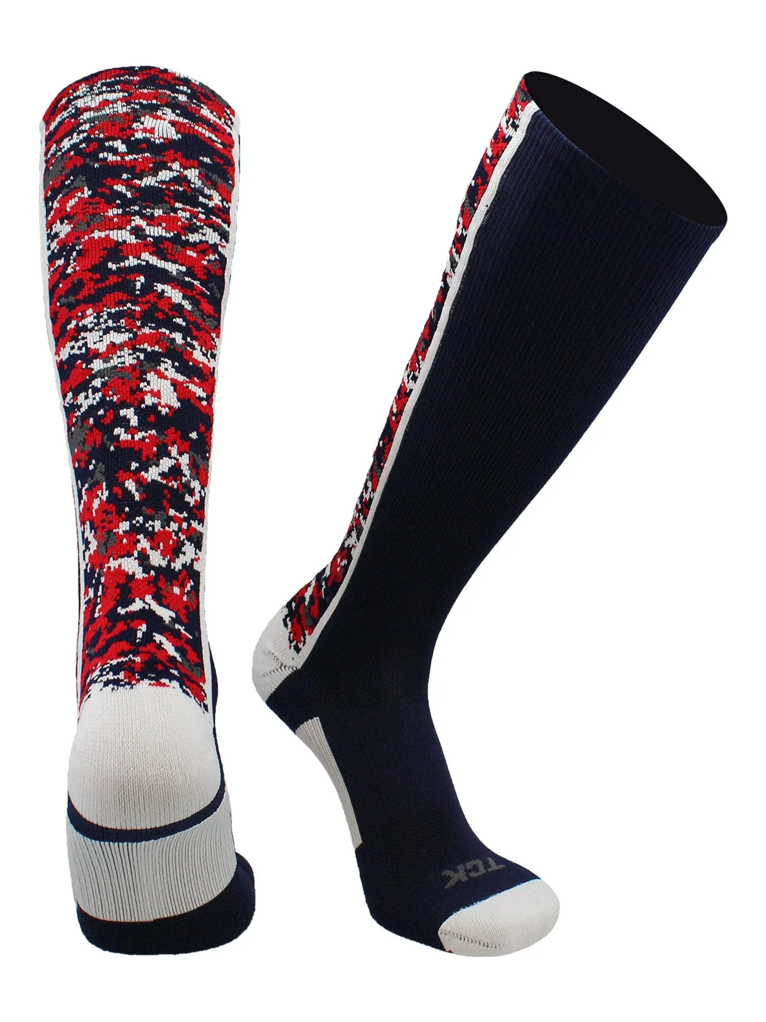 Digital Camo Over The Calf Socks