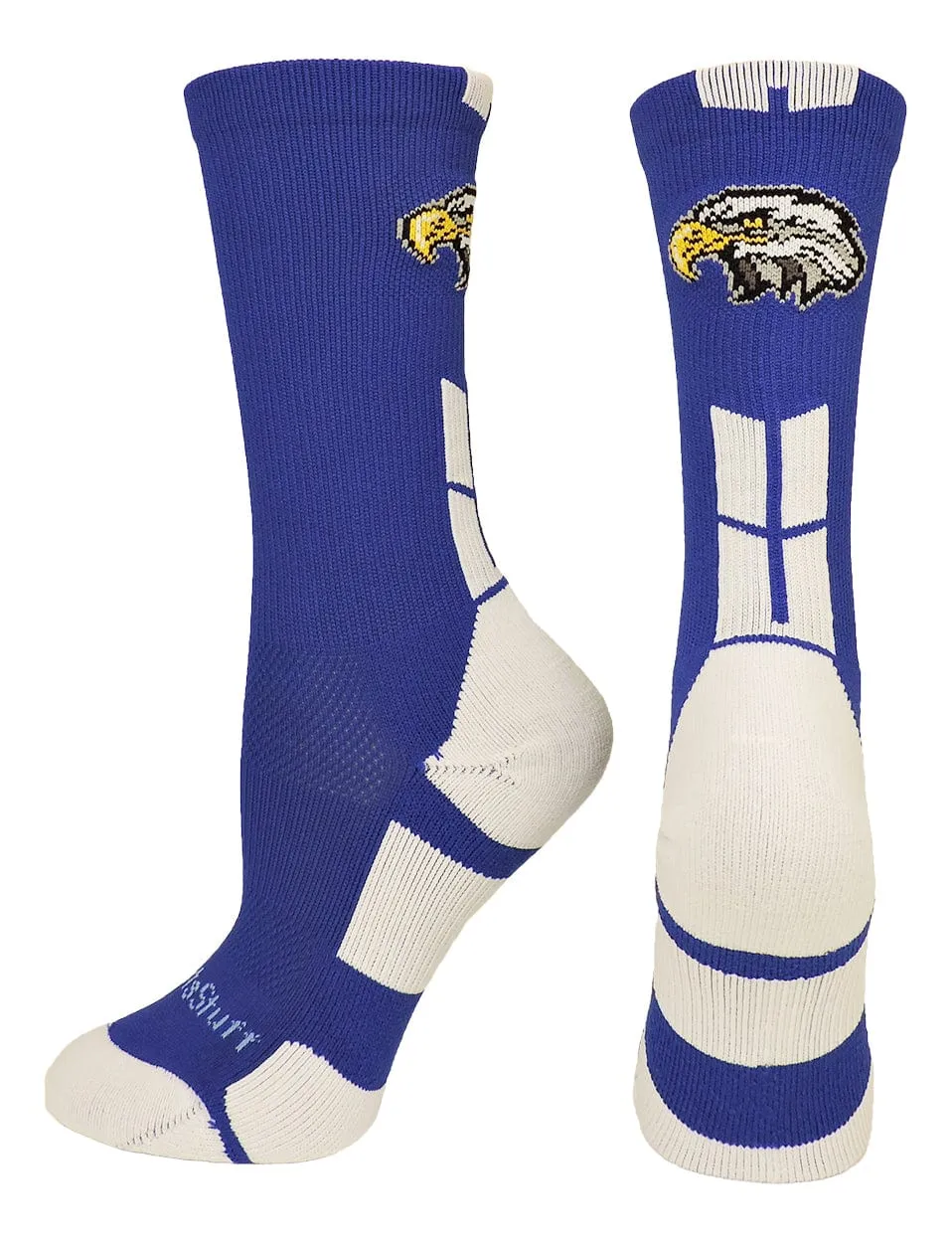 Eagles Logo Athletic Crew Socks (multiple colors)