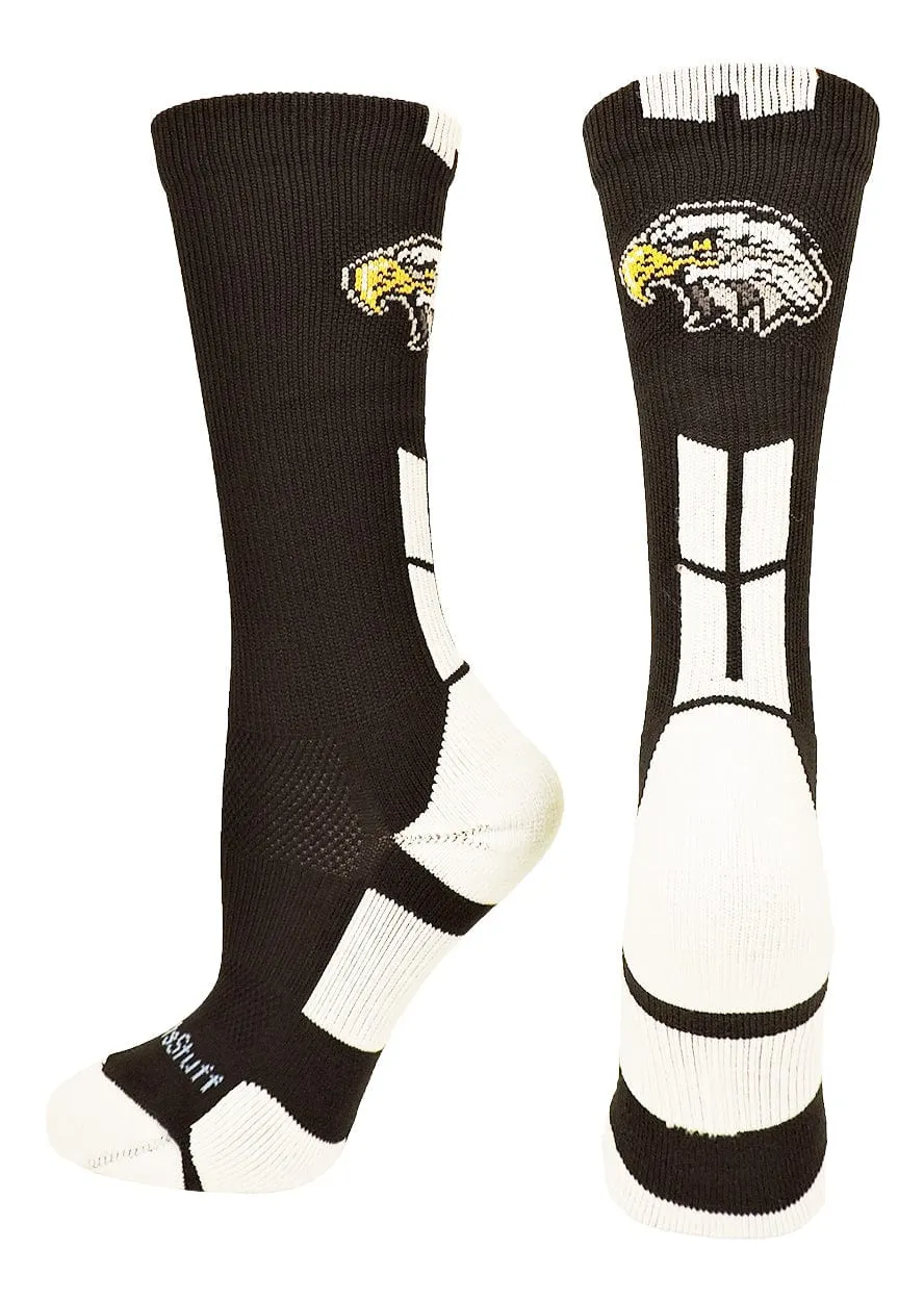 Eagles Logo Athletic Crew Socks (multiple colors)