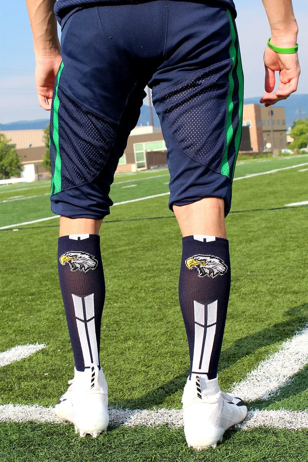 Eagles Logo Over the Calf Socks (multiple colors)