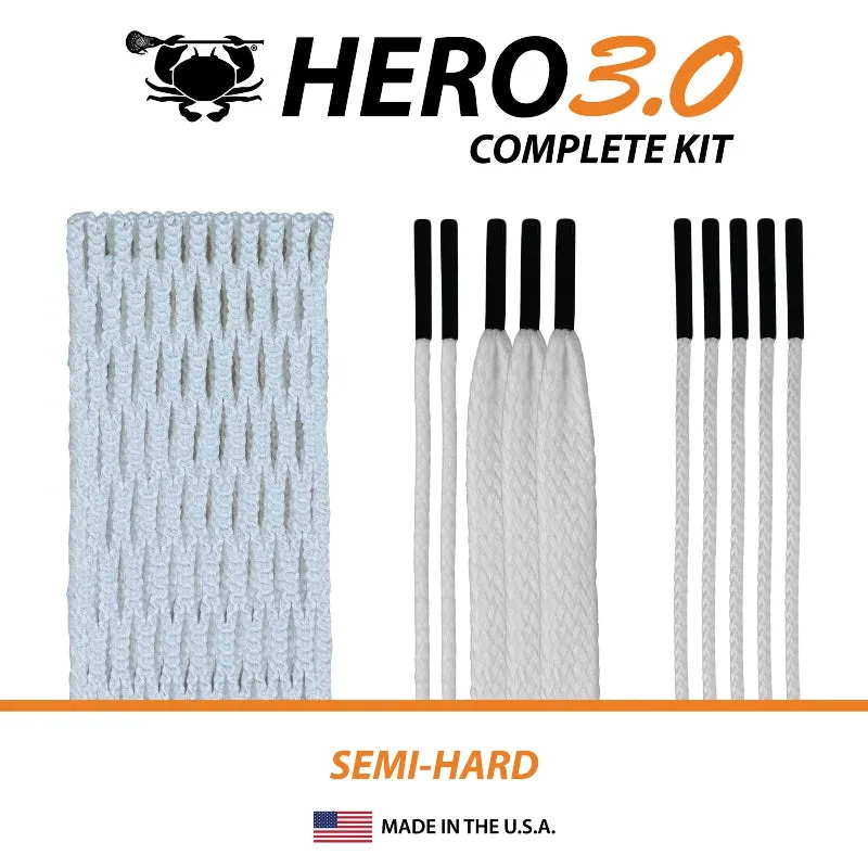 ECD Lacrosse - Hero 3.0 - Complete Kit - Semi Hard