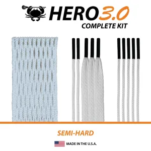 ECD Lacrosse - Hero 3.0 - Complete Kit - Semi Hard