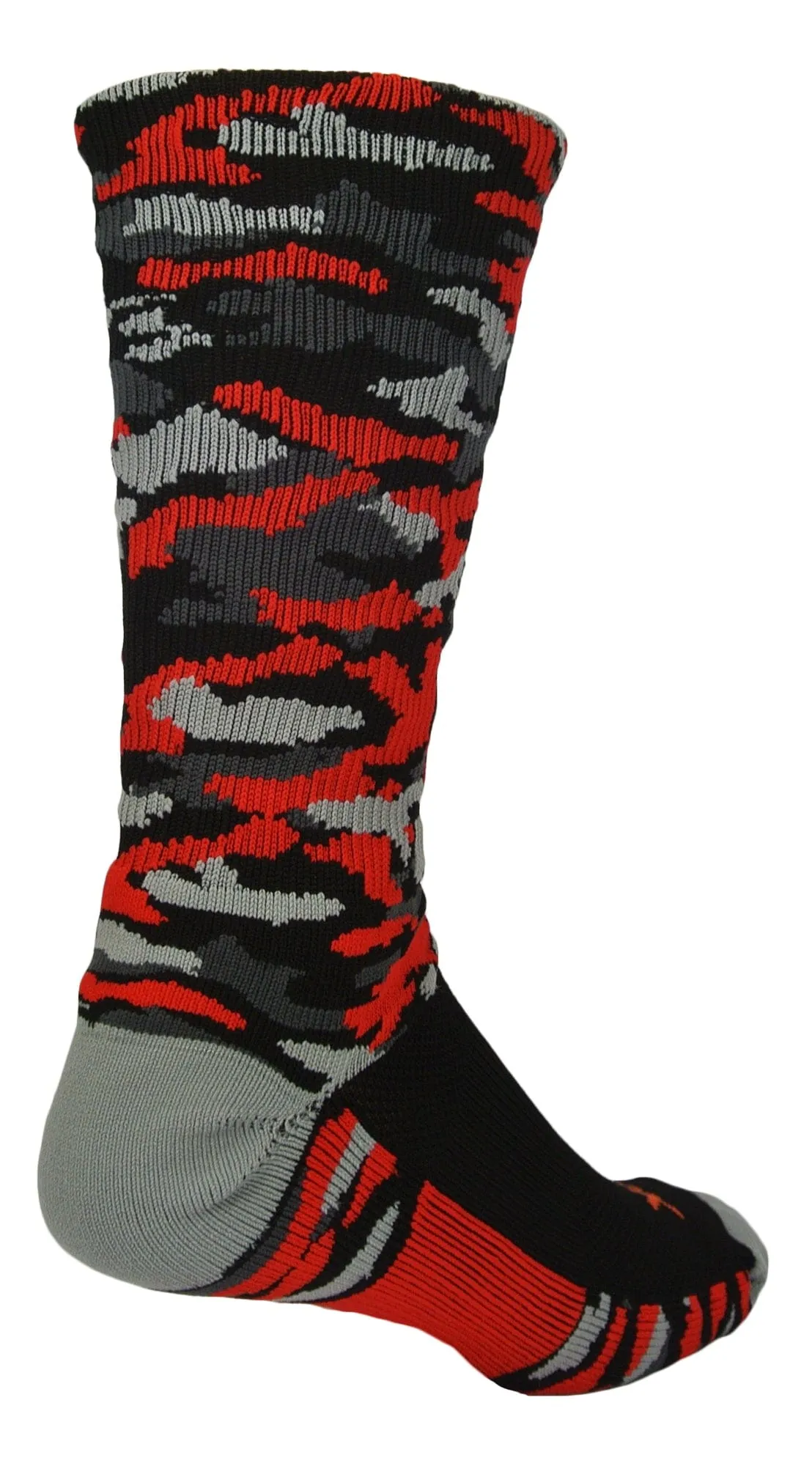 Elite Woodland Camo Performance Crew Socks