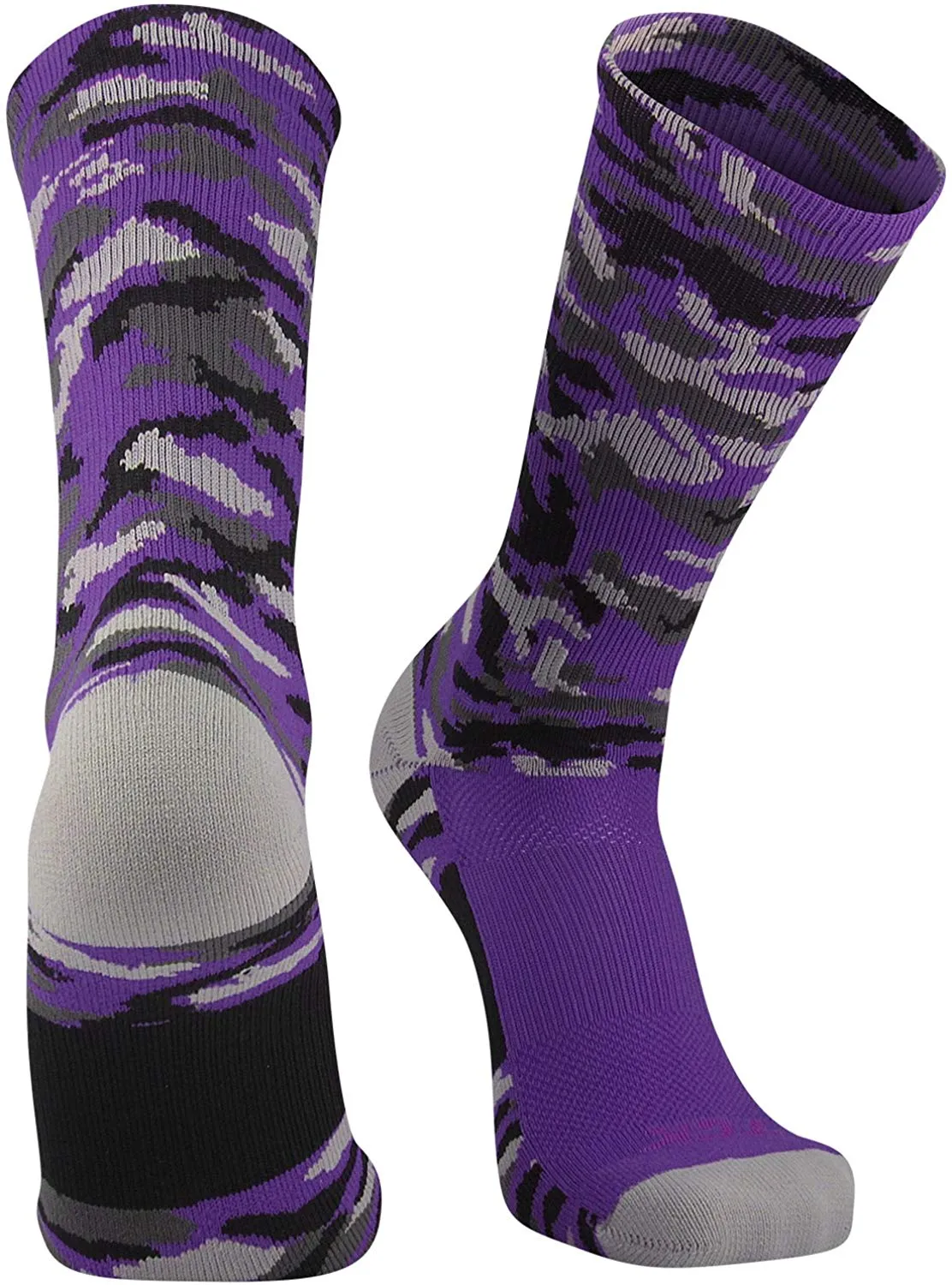 Elite Woodland Camo Performance Crew Socks
