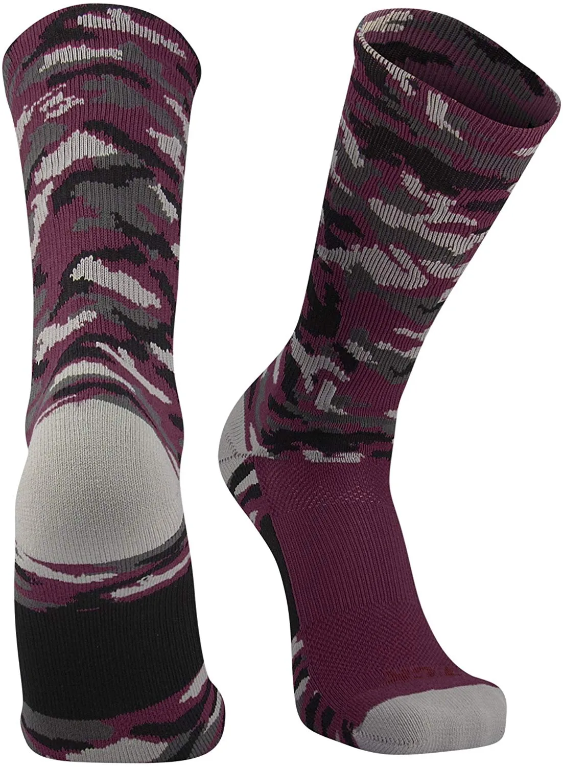 Elite Woodland Camo Performance Crew Socks