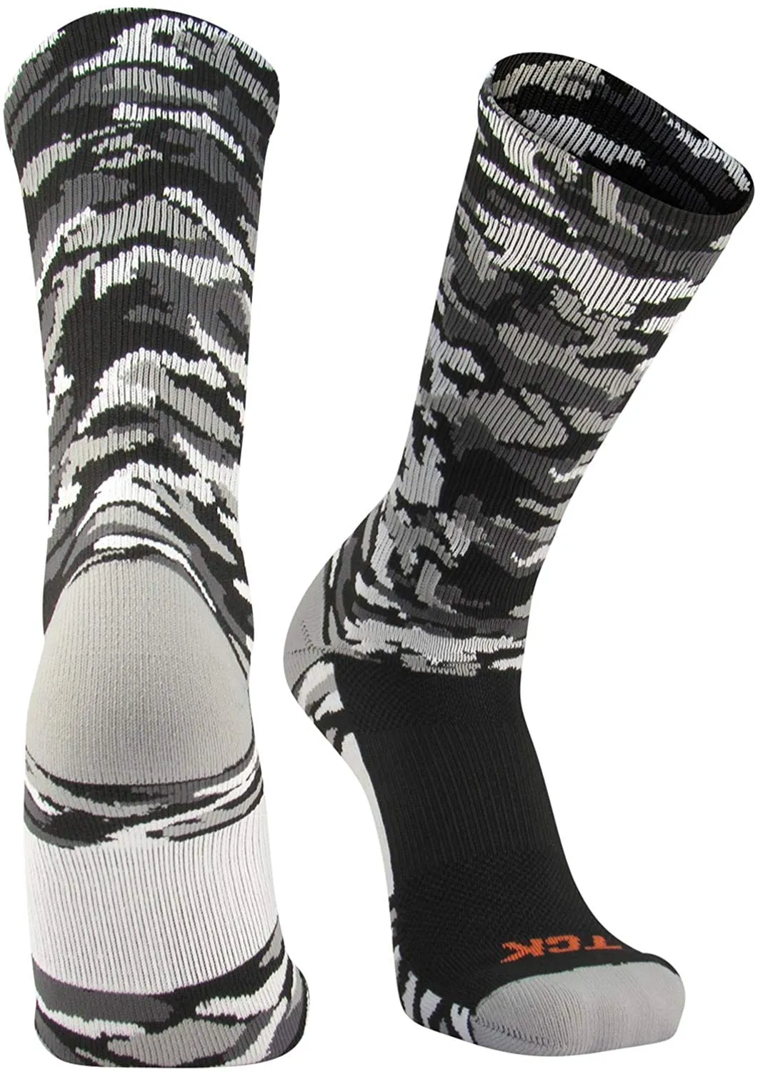 Elite Woodland Camo Performance Crew Socks
