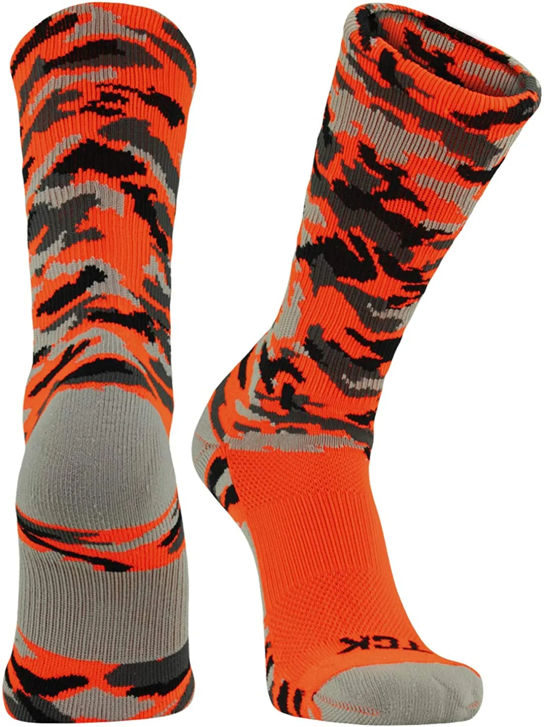 Elite Woodland Camo Performance Crew Socks